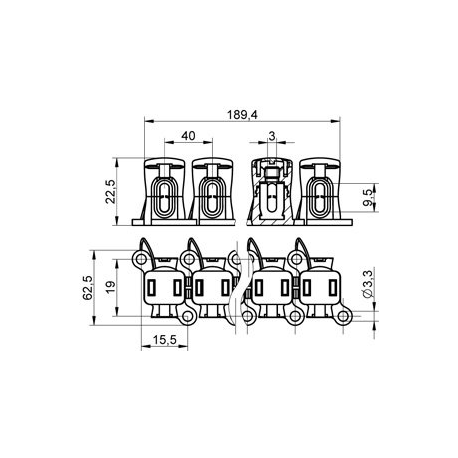 TEKOX BD junction grounding bolt