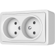 VILMA STYLE PLUS SL+250 2-seat plug socket