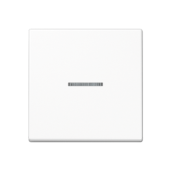 JUNG A viengubo jungiklio klavišas su apšvietimo stikliuku