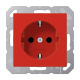 JUNG A/AS 500 grounded socket