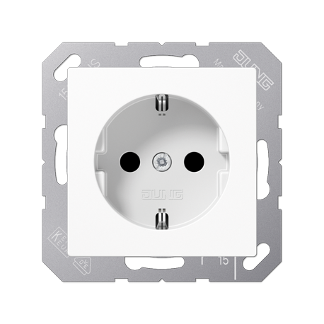 JUNG A/AS 500 kištukinis lizdas su apsauga nuo vaikų