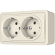 VILMA STYLE PLUS SL+250 2-seat plug socket