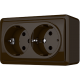 VILMA STYLE PLUS SL+250 2-seat plug socket