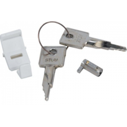 HAGER VZ794N Zamek z 2 kluczami