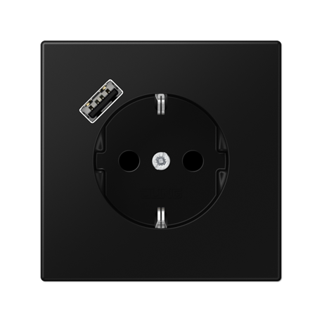 JUNG LS 990 kištukinis lizdas su USB krovikliu