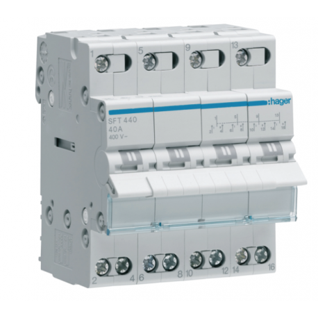 HAGER SFT Perjungiklis 1-0-II 40A