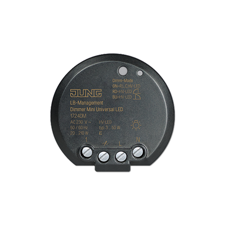 JUNG 1724DM Mini LED šviesos reguliatorius