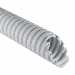 KOPOS PVC 320N gofruotas baltas vamzdis (10m)