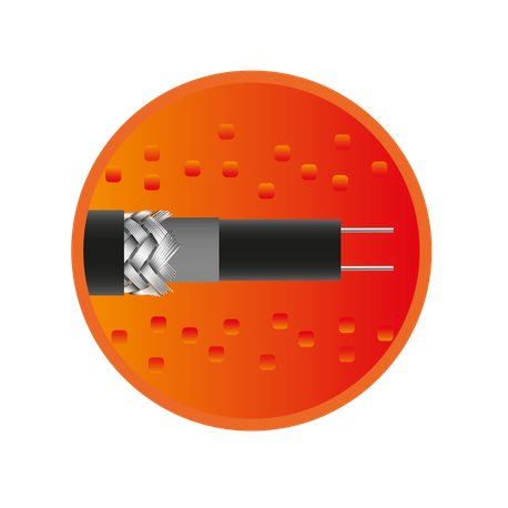 COMFORT HEAT Roofheat šildymo kabelis stogui su savireguliacija 18/36 W/m