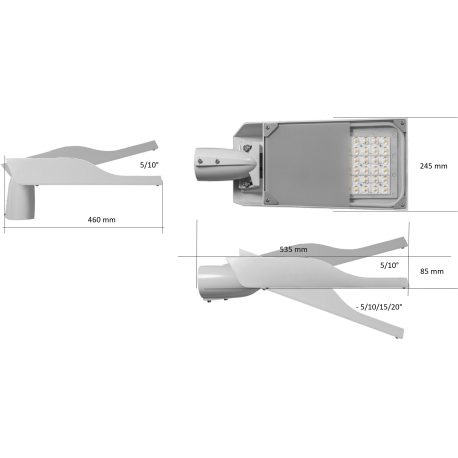 TAKTON DKS674/675 LED Luminaire