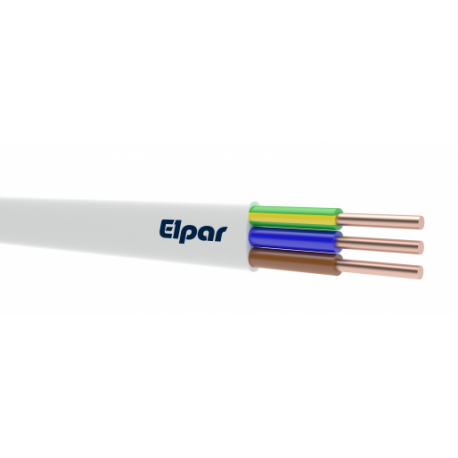 Flat Installation Cable with PVC Insulation YDYp (Elpar)
