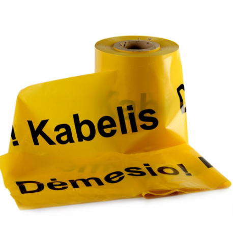 Tape 'Dėmesio! Kabelis' (100m)