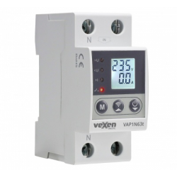VEXEN VAP1N63t įtampos kontrolės relė