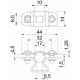 OBO BETTERMANN ASL 733 17 G Mounting bracket