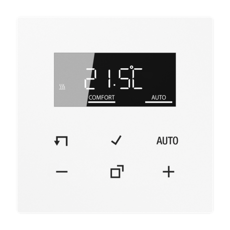 JUNG LS 990 room thermostat display