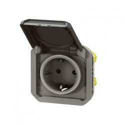 LEGRAND Plexo IP55 Kištukinis potinkinis lizdas su įžeminimu