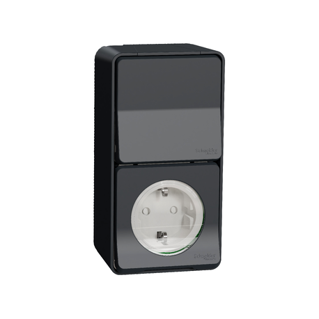 SCHNEIDER ELECTRIC Mureva surface socket+switch