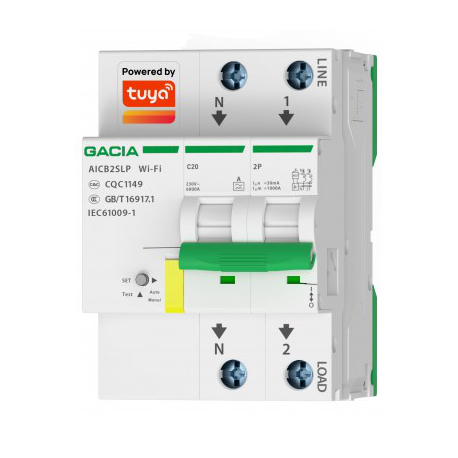 GACIA TUYA Smart modular WIFI circuit breaker