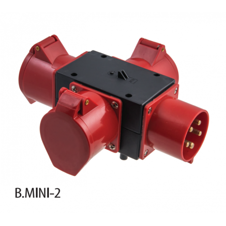 Rozdzielacz Pawbol R-BOX MINI 3x32A 5p