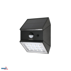 BEMKO SOLAR 2.5W 3000/4000/6000K 300LM IP65 PIR LED Floodlight