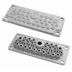 ELEKTRO-PLAST P-MB35 IP65 rectangular multi-entry seal